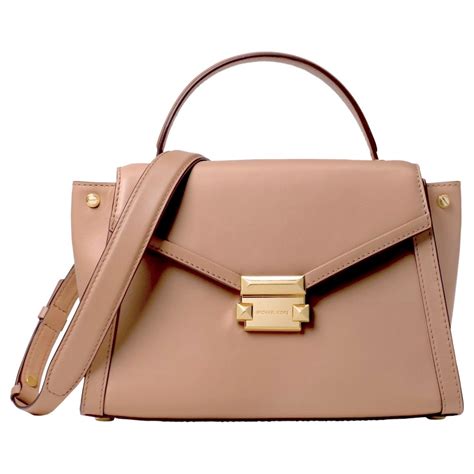 whitney tasche michael kors|Whitney Medium Leather Satchel .